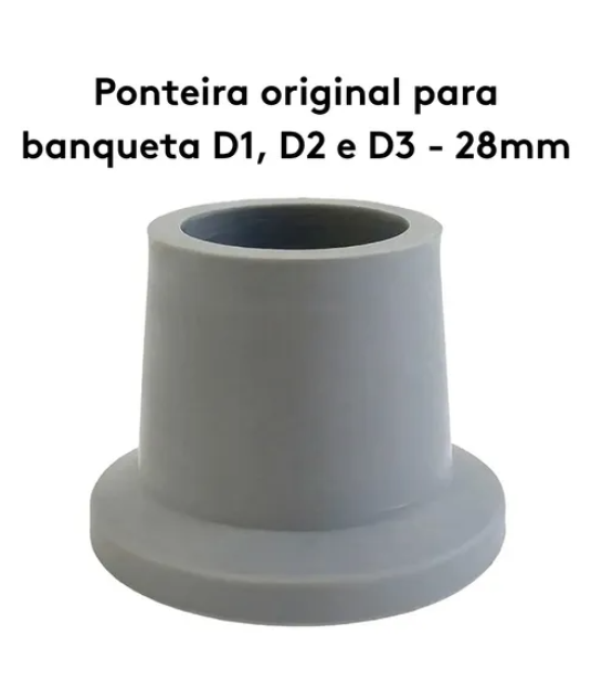 Ponteira Original Para Banqueta 28mm Dellamed 