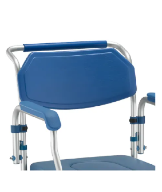 Estrutura Com Encosto Para Cadeira De Banho D60 Dellamed