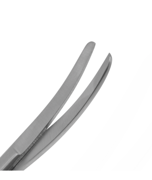 Tesoura Romba-Romba Curva em inox da marca ABC