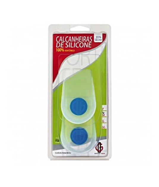 Calcanheira de Silicone com Ponto Azul - Orthogen