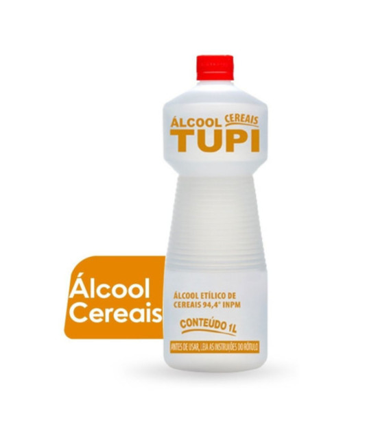 Álcool de Cereais 1l Tupi