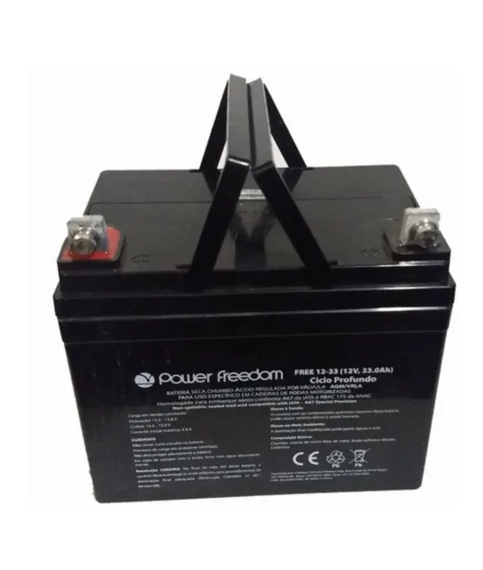 Bateria Motorizada Freedom 33 Amp Unidade Freedom