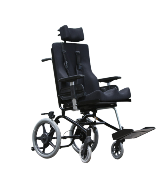 Cadeira de Rodas Conforma Tilt com Apoio Postcural Ortobras lado