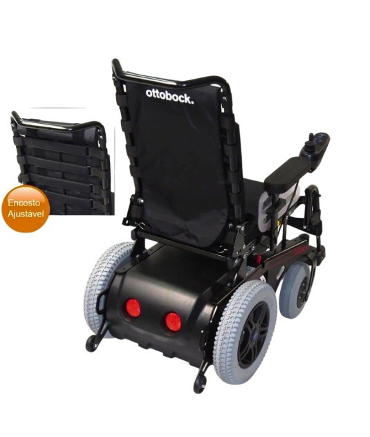 Cadeira de Rodas Motorizada B400 até 140kg com Ajuste Ottobock