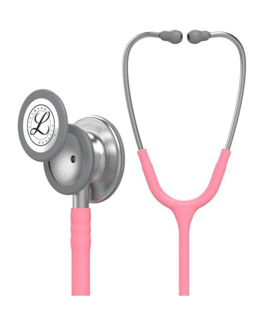 Estetoscópio Littmann Classic III Adulto Rosa Pérola
