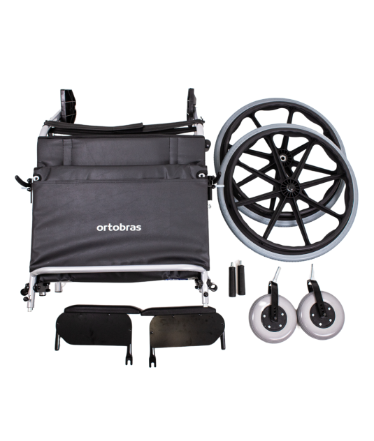 Cadeira de Rodas Gazela Ultra Lite Obeso Ortobras