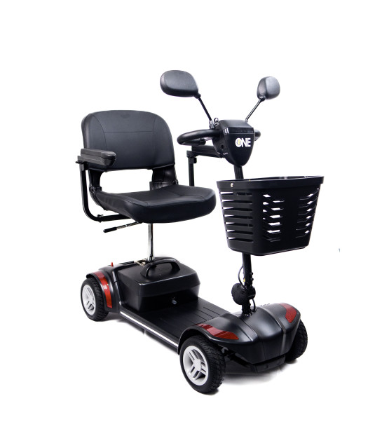 Cadeira de Rodas Motorizada Scooter Elétrica Dobrável até 136kg
