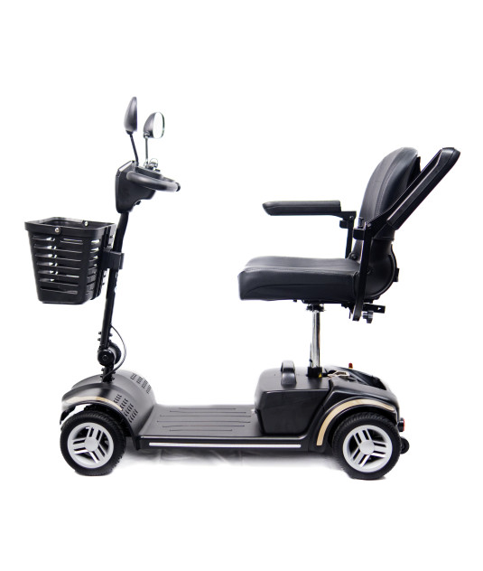 Cadeira de Rodas Motorizada Scooter Elétrica Dobrável até 136kg