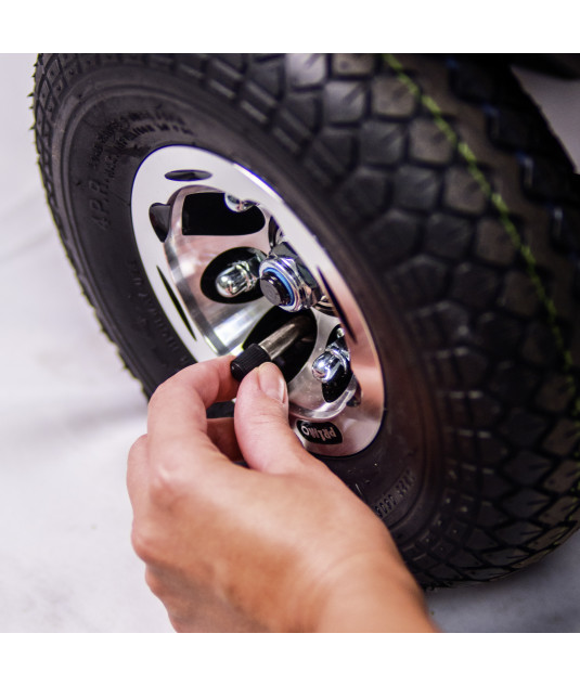 Cadeira de Rodas Motorizada Scooter Elétrica Dobrável até 136kg