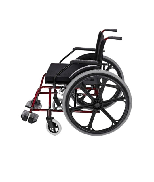 Cadeira de Rodas Elite Obeso Pés Escamoteáveis 52cm Prolife