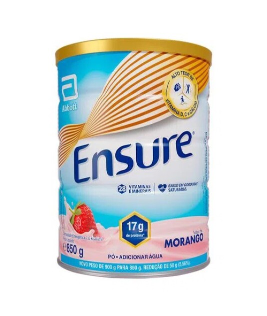 Ensure em Lata 850g Abbou