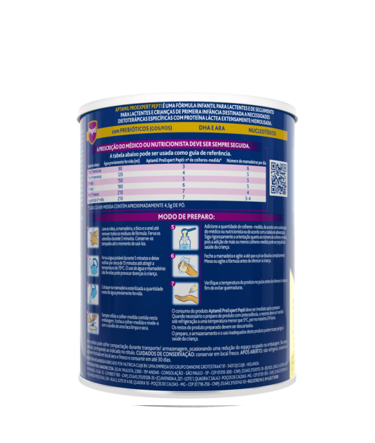 Aptamil Pepti 400g Kit 12und - Para Alérgicos a Leite de Vaca/Soja Danone