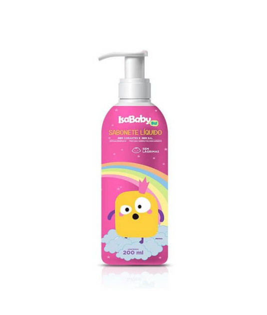 Sabonete Liquido 200Ml Bu Rosa Isababy