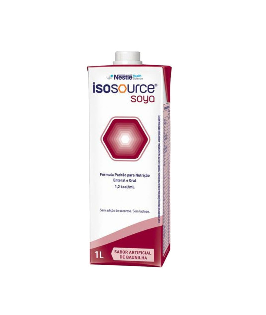 Isosource Soya 1.2kcal 1000ml Nestle - 5 Unidades