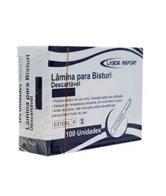 Lamina Bisturi Unitário Labor Import