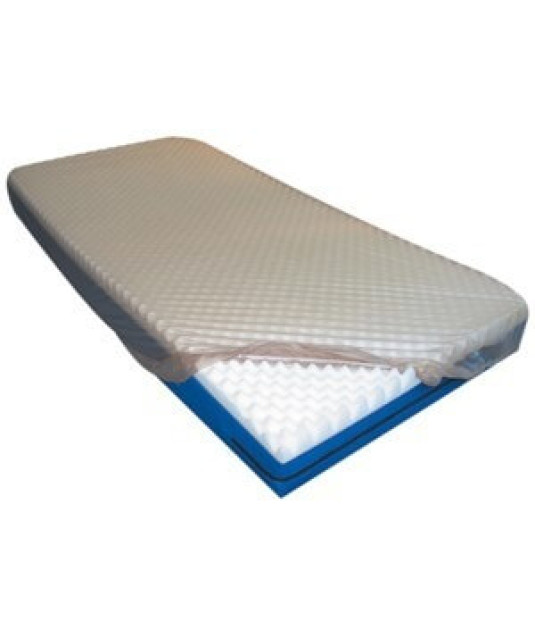 Lençol Impermeável Solteiro PVC Siliconado Bege 1,90X0,90X0,20 Bioflex