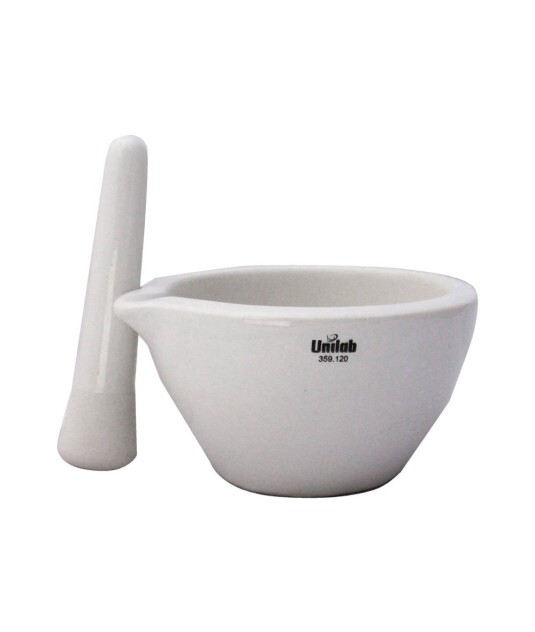 Macerador de Porcelana Gral com Pistilo