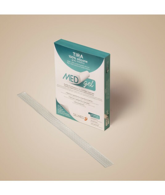 Medgel Tira Silicone Cicatrizante e Queloides 30x2cm 2 Und Silimed