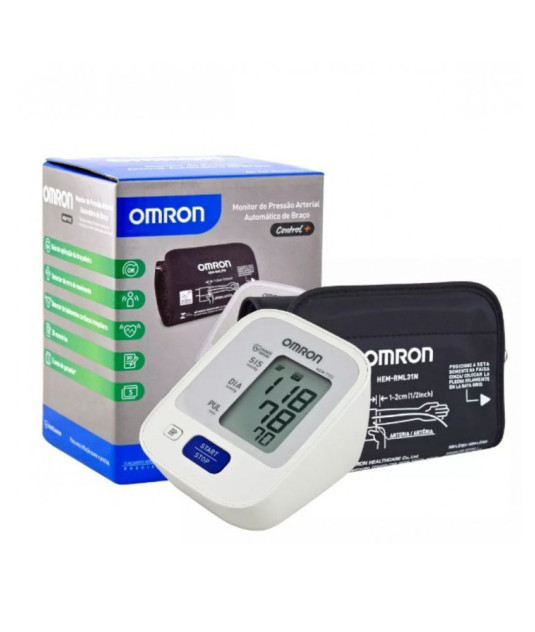 Aparelho de Pressão Digital Automático Braço HEM 7122 BR Omron