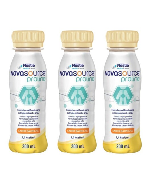 Novasource Proline 200ml Baunilha Nestlé