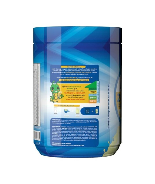Nutra Milk Kids Complemento Alimentar Infantil 800g - Chocolate