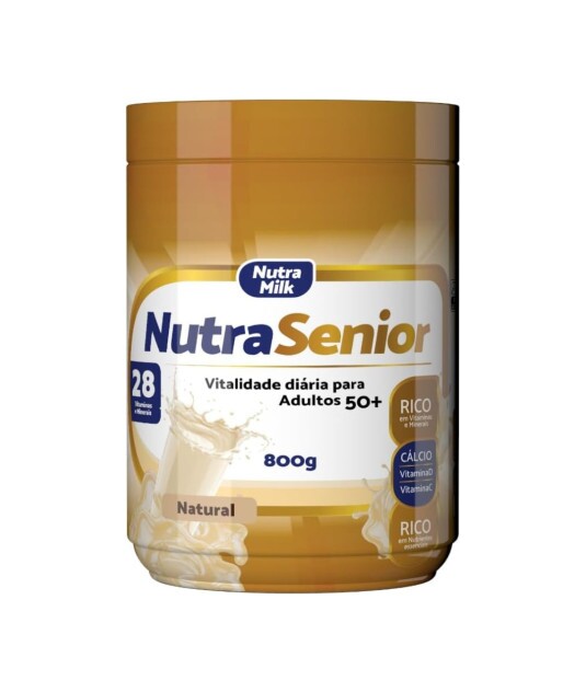 Nutra Senior Adulto 50+ Complemento Alimentar 800g - Sem Sabor