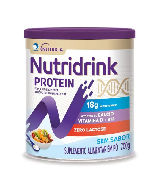 Nutridrink Protein Pó S/Sabor Lata 700gr Danone