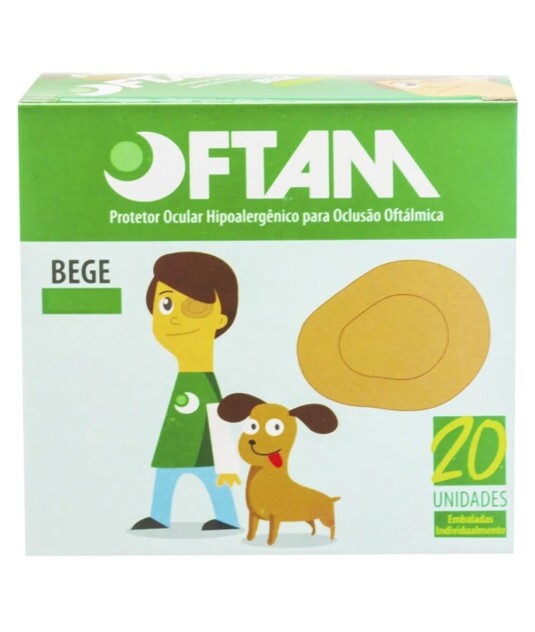 Oftam Protetor Oftálmico AMP com 20 und Infantil AMP