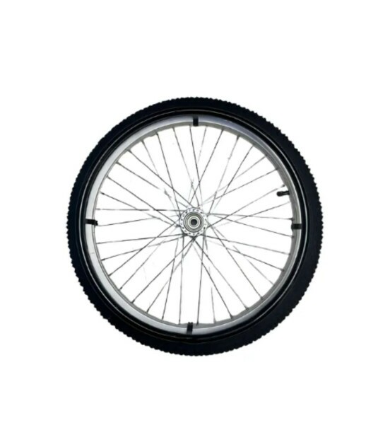Roda Traseira Para Cadeira De Rodas Ventura E Sol Mini Cds Prateado