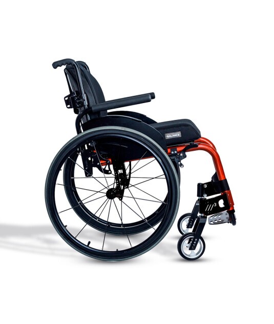 Cadeira de Rodas Monobloco M3 Premium Roda Sentinell Ortobras