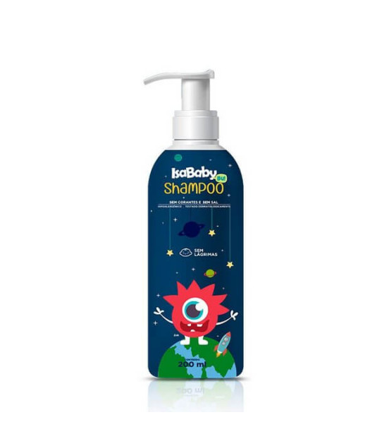 Shampoo Infantil Bu Azul 200Ml IsaBaby 