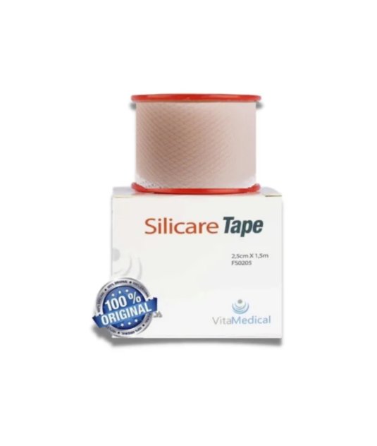 Fita de Silicone Adesiva Silicare Tape 2,5cmx1,5m Vita Medical