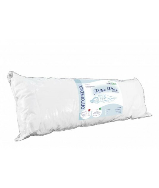 Travesseiro Pillow Plus Antialérgico 40x130cm Vittaflex