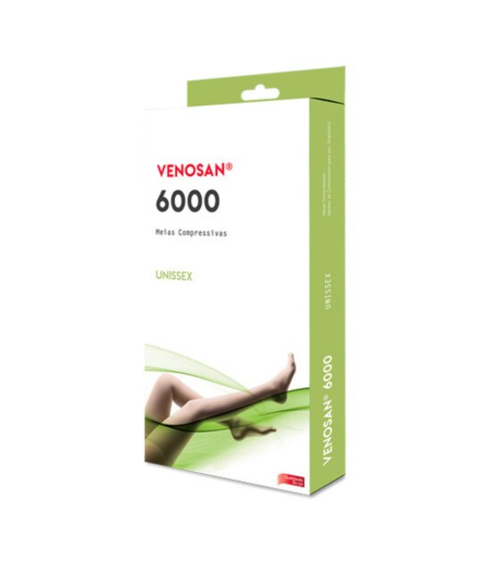 Meia de Compressão 7/8 Venosan 6000 20-30 mmHg Bege