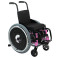 Cadeira de Rodas Infantil Mini K Rosa 36x34x35 Ortobras