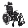 Cadeira de Rodas MA3R Alumínio 48cm Prata Reclinável Ortomobil