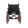 Cadeira de Rodas Dobravel MA3E 48cm Laranja Ortomobil
