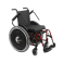 Cadeira de Rodas Dobravel MA3E 44cm Cereja Ortomobil