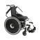 Cadeira de Rodas Dobravel MA3E 40cm Branco Ortomobil