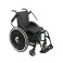 Cadeira de Rodas Dobravel MA3E 40cm Verde Ortomobil