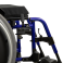 Cadeira de Rodas Dobravel MA3E 40cm Azul Ortomobil