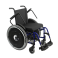 Cadeira de Rodas Dobravel MA3E 46cm Azul Ortomobil