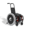 Cadeira de Rodas Infantil Mini K Assento 30cm Vermelho Perolizado Ortobras