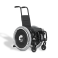 Cadeira de Rodas Infantil Mini K 36x34x35 Ortobras-Preto