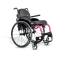 Cadeira de Rodas Monobloco M3 Premium 40cm Rosa Pink Roda Sentinell Preta Pneu Cinza Ortobras