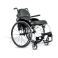 Cadeira de Rodas Monobloco M3 Premium 44cm Branco Roda Sentinell Preta Pneu Cinza Ortobras