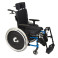 Cadeira de Rodas AVD Alumínio Reclinável 48cm Azul Glacial Ortobras