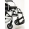 Cadeira de Rodas Alumínio Start C1 Plus Pés Rebatíveis 38cm Prata Ottobock
