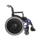 Cadeira de Rodas Dobravel MA3E 40cm Azul Ortomobil