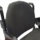 Cadeira de Rodas Monobloco M3 46cm Grafite com Pneus Cinza Ortobras